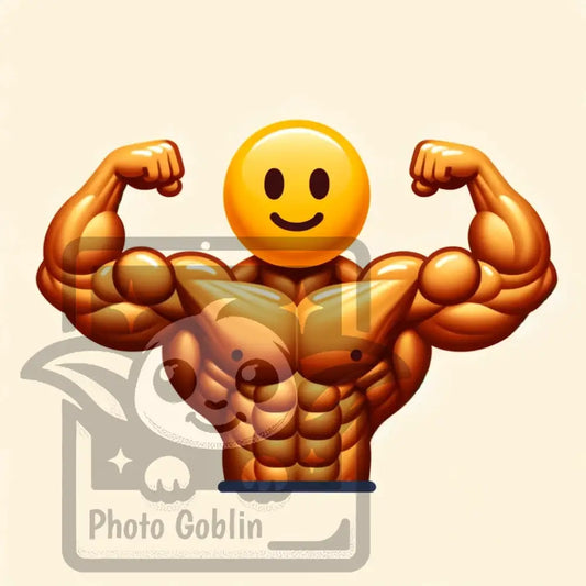 Buff Emoji (Graphic For Sale See Licenses)