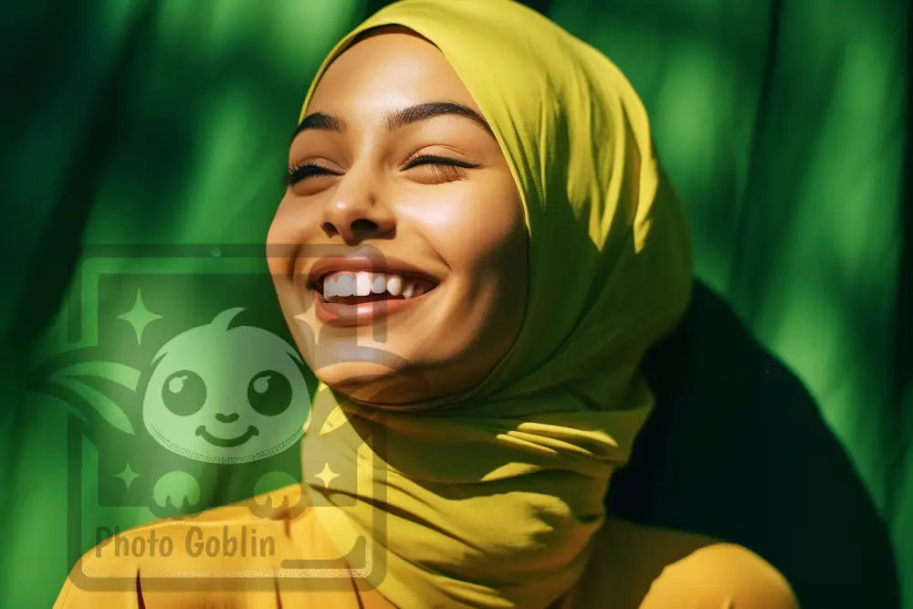 Smiling Young Woman (Graphic For Sale See Licenses)